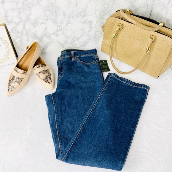 Lauren Ralph Lauren Denim - Classic Straight Slimming Jeans 10P